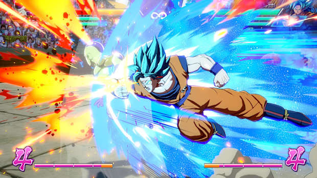 Goku blue rollback test